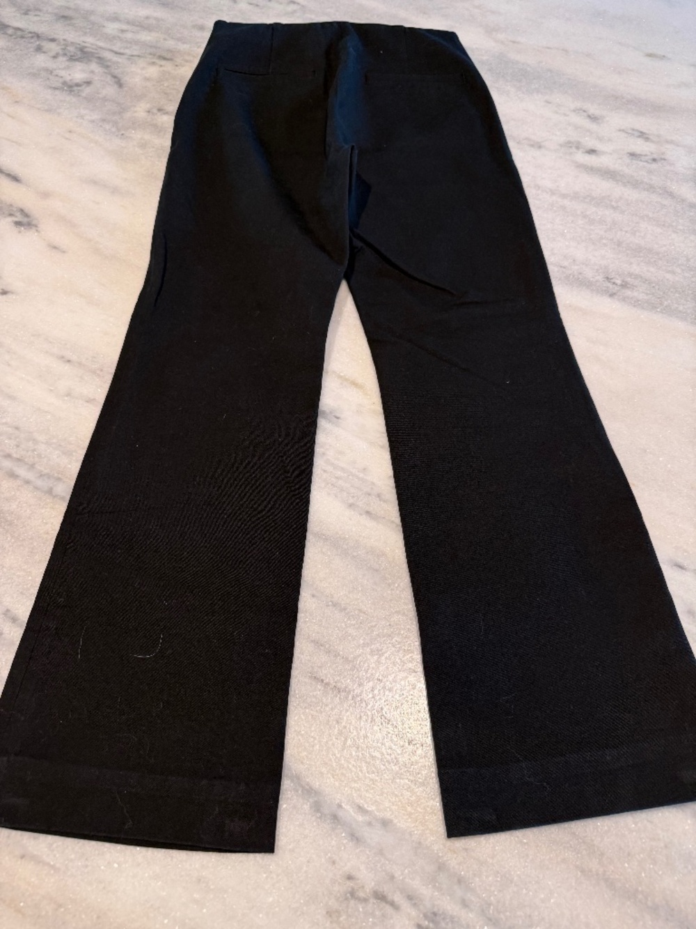 Arket Cropped Side Zip Slacks - Size EUR 40